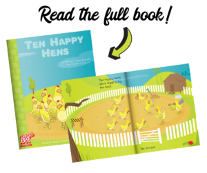 Ten Happy Hens