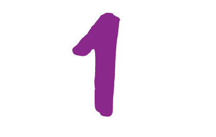 Webinar Numbers 1 Purple