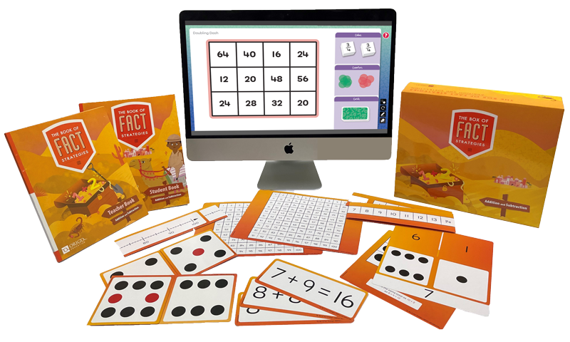 NEW VERSION – The Book and Box of Fact Strategies Set: Addition and Subtraction