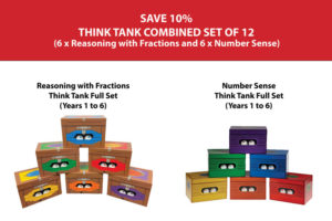 Think Tanks 12 Set 6 X Fractions And 6 X Number Sense
