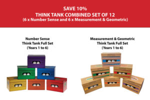 Think Tanks 12 Set 6 X Number Sense And 6 X Measurement And Geometric