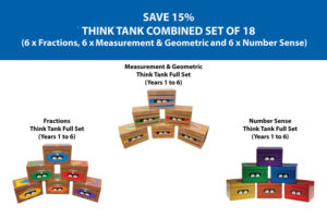 Think Tanks 18 Set (fractions, Measurement & Geo, Number Sense)