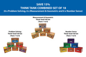 Think Tanks 18 Set (problem Solving, Measurement & Geo, Number Sense)